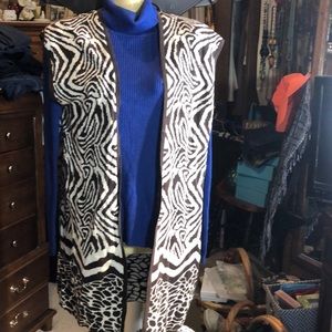 Chico’s long knit vest